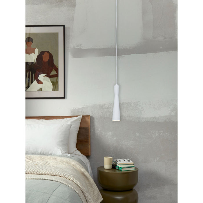 it's about RoMi Hanglamp Bordeaux - Wit - 6x6x26cm