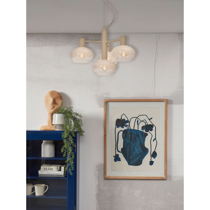 it's about RoMi Hanglamp Bologna - Wit - 43x43x34cm