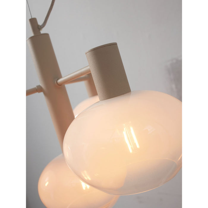 it's about RoMi Hanglamp Bologna - Wit - 43x43x34cm