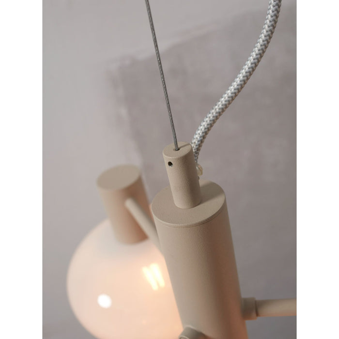 it's about RoMi Hanglamp Bologna - Wit - 43x43x34cm