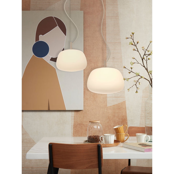 it's about RoMi Hanglamp Sapporo - Wit - 34.2x34.2x30cm