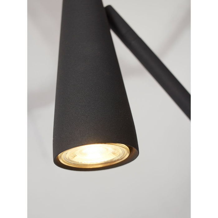 it's about RoMi Vloerlamp Bordeaux - Zwart - 22x36x145.5cm