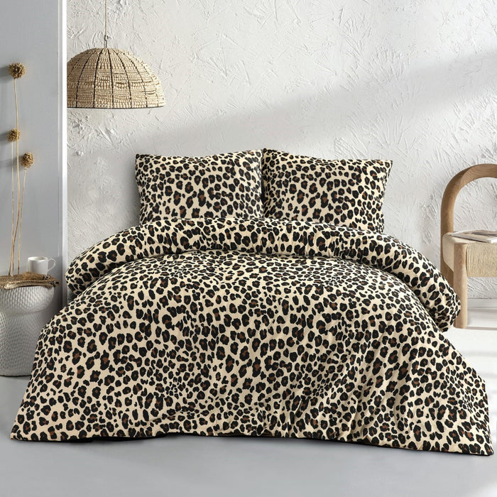 Day Dream Panter dekbedovertrek 140x200|220 cm beige