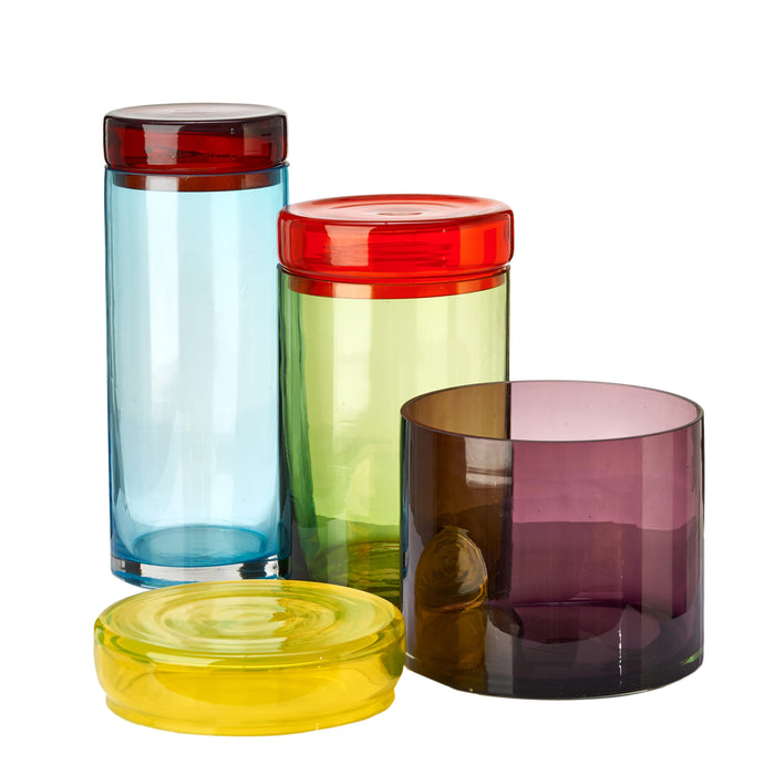 POLSPOTTEN Caps & Jars Voorraadpotten - Rainbow