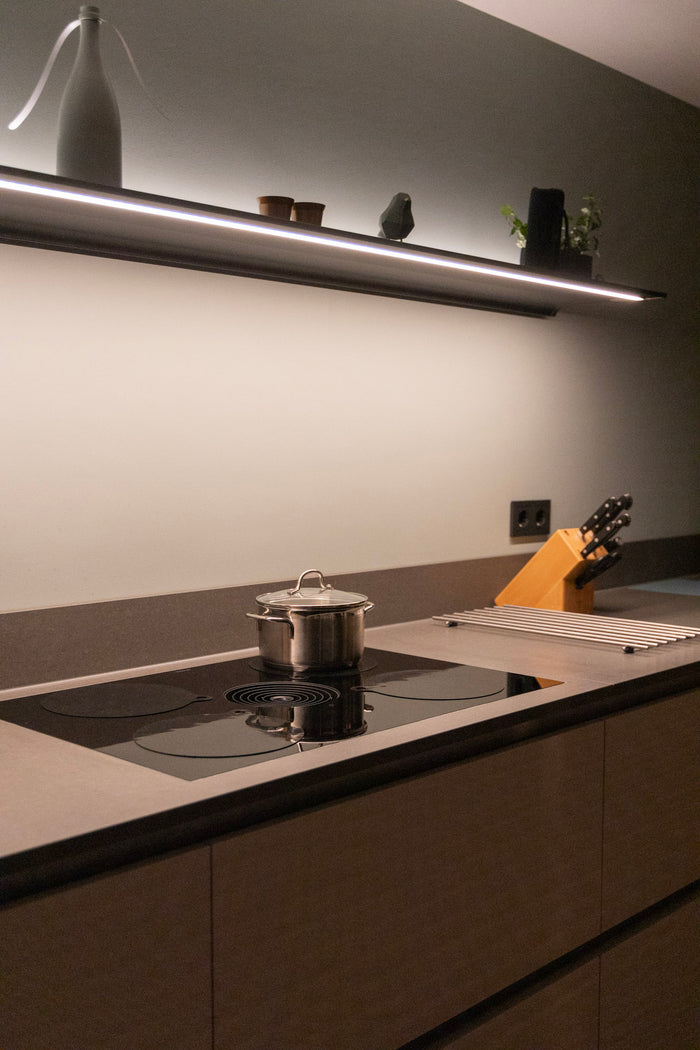 Sareva Inductiebeschermer | Kookmat Zwart ø 22 cm