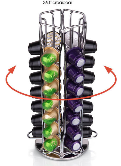 Jay Hill Nespresso Cuphouder - Zwart - 42 Stuks