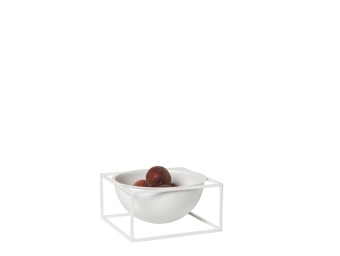 Audo Copenhagen Kubus Bowl Centerpiece schaal large Ø23 zwart