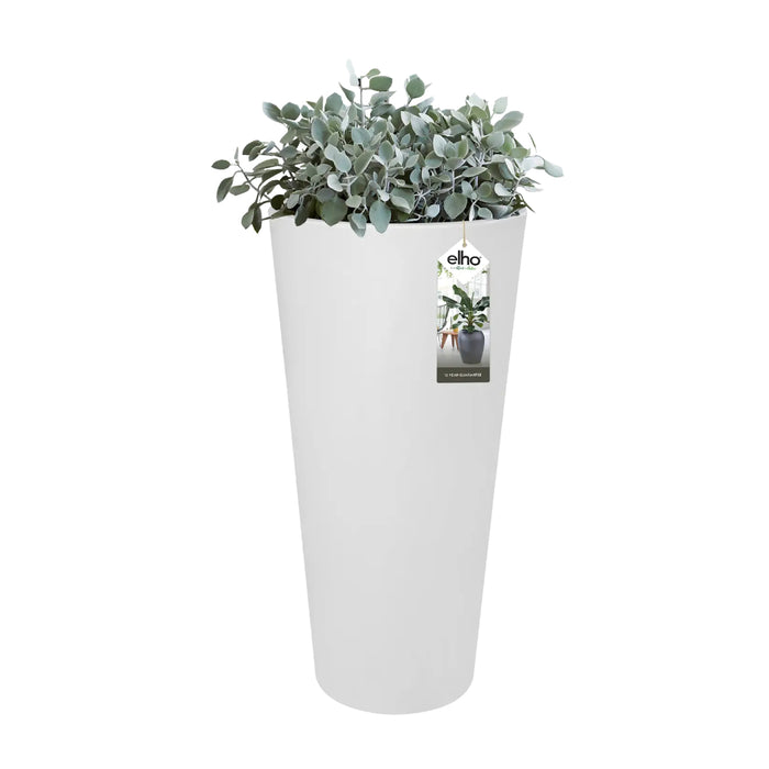 elho Pure Straight Round High Plantenbak Ø 40 cm - Wit