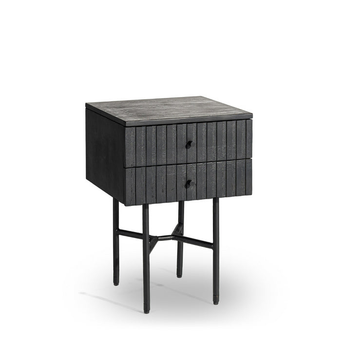 Vurna - Kiera nachtkastje - zwart