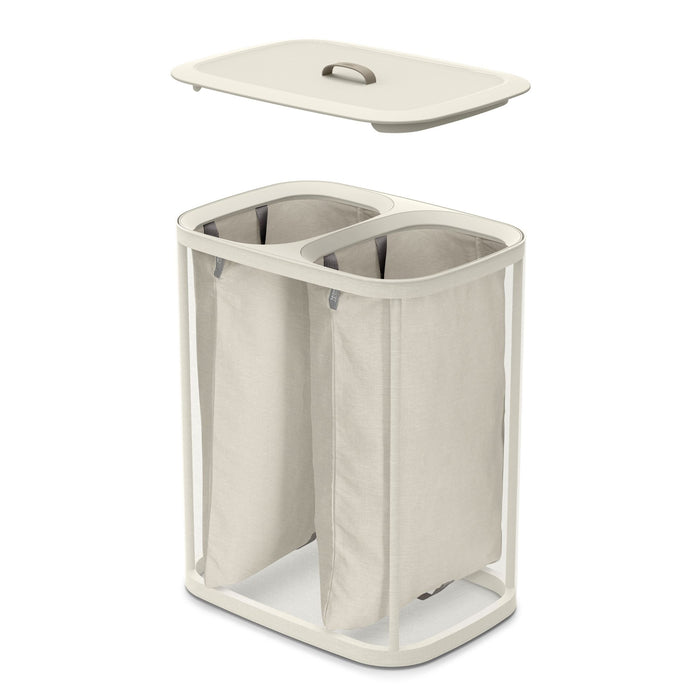 Joseph Joseph Tota Duo Wasmand 90 L - Beige