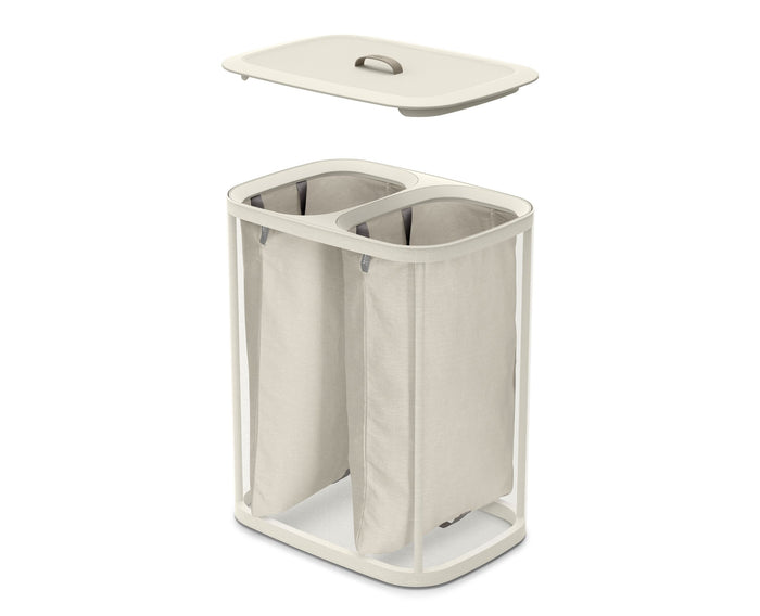 Joseph Joseph Tota Duo Wasmand 90 L - Beige