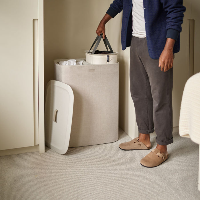 Joseph Joseph Tota Duo Wasmand 90 L - Beige