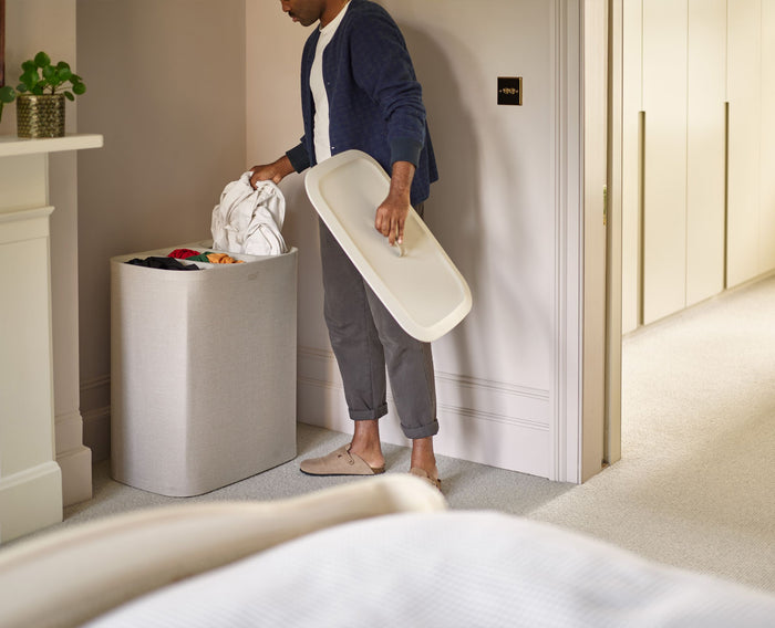 Joseph Joseph Tota Trio Wasmand 90 L - Beige