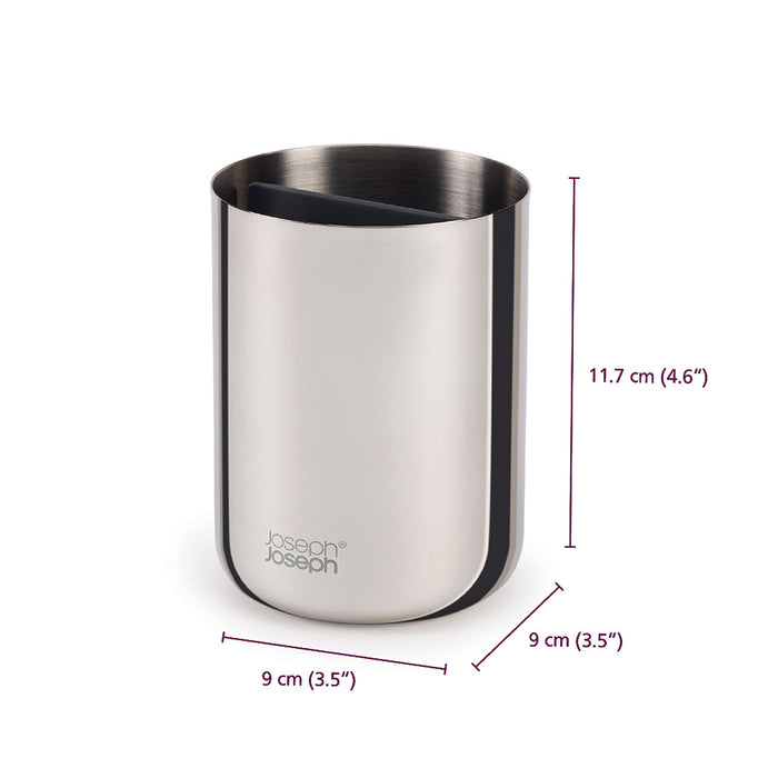 Joseph Joseph EasyStore Luxe Tandenborstelhouder S - RVS