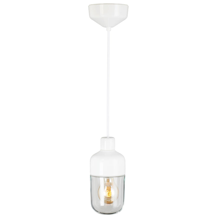 Ifö Electric Ohm hanglamp 100|215 opaal glas IP44 Wit
