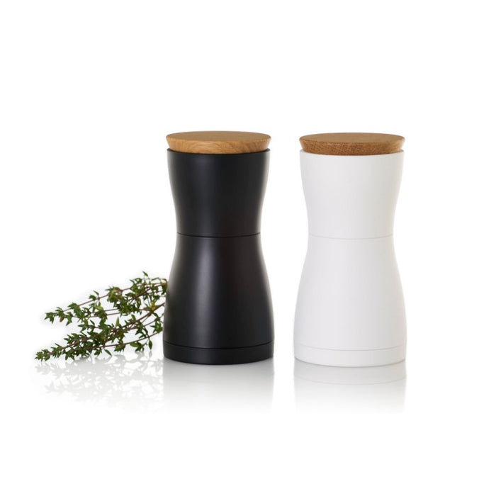 AdHoc Twin Peper- en Zoutmolen - Zwart|wit