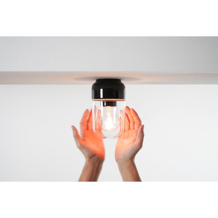 Ifö Electric Ohm 100|170 plafond-en wandlamp porselein IP44 helder Wit