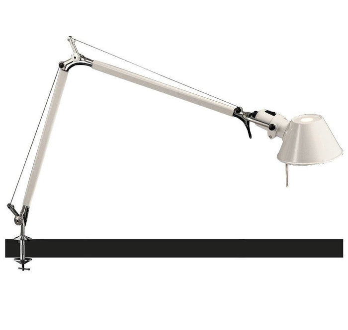 Tolomeo klemlamp retrofit zwart