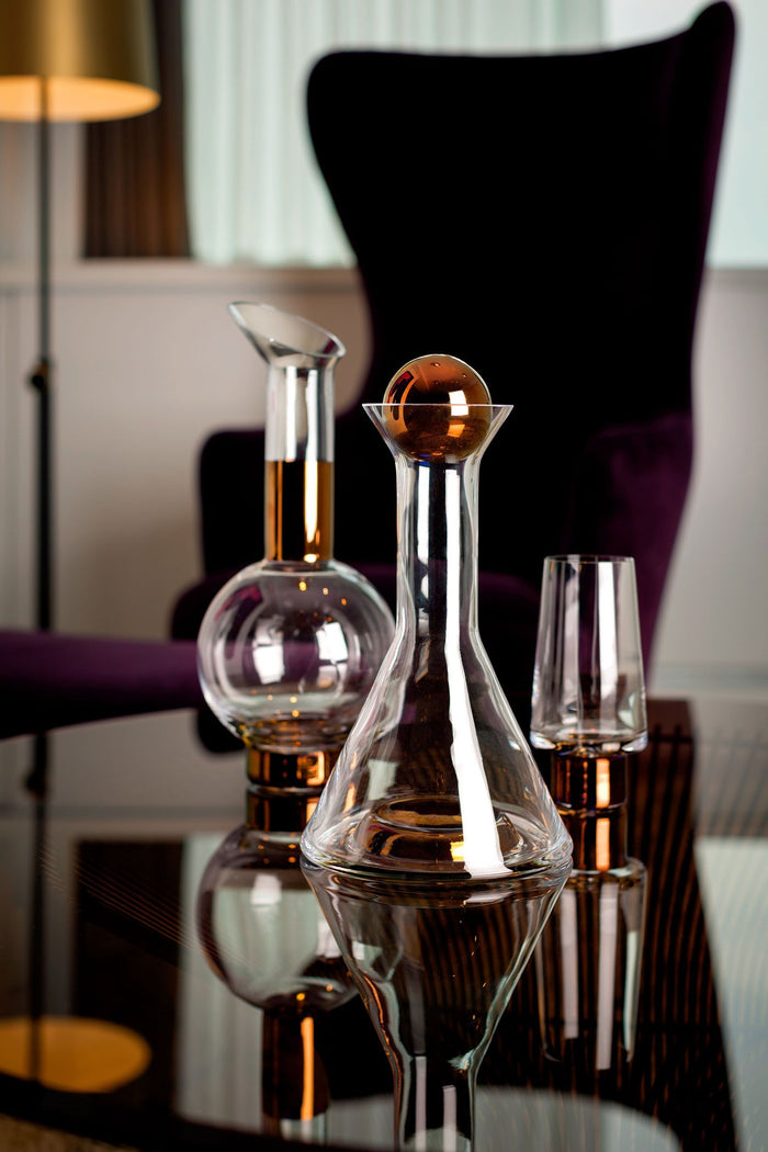 Tom Dixon Tank Wine glas set van 2 zwart