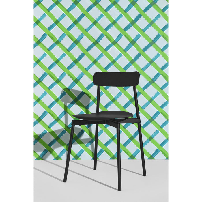 Petite Friture Croisillon by Les Crafties behang Orange