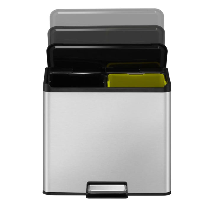 EKO Vuilnisbak Zilver