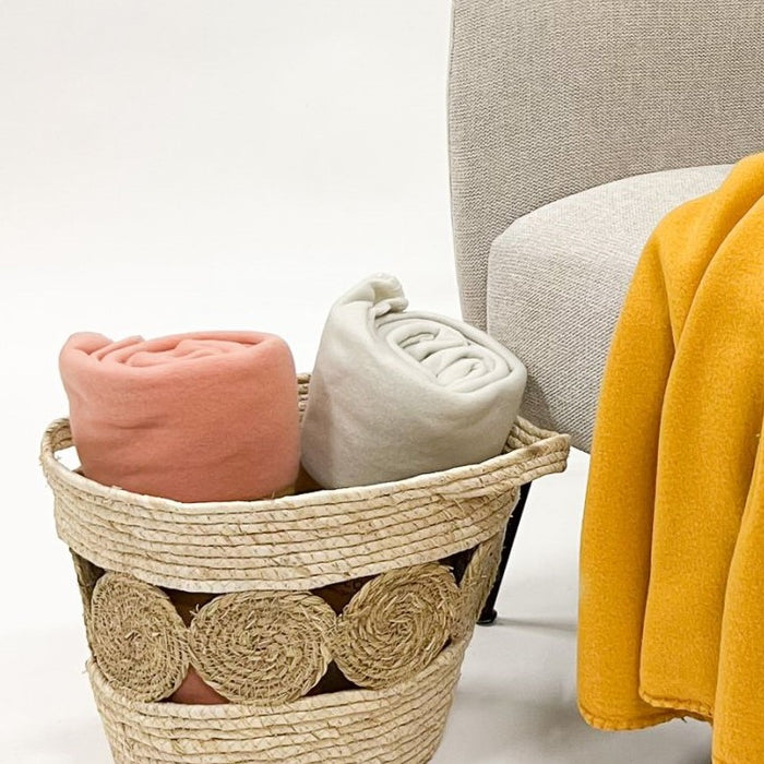 Dutch Decor plaid PABLO - 150x200 cm Pumice Stone