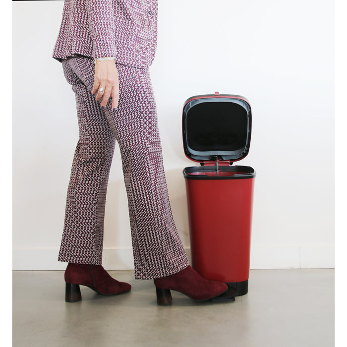 Kis Chic Bin Pedaalemmer - 30L - Paprika