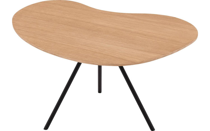 Goossens Salontafel Saya in Eiken soft touch lak blank