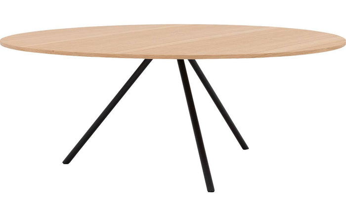 Goossens Salontafel Bo in Eiken soft touch lak blank