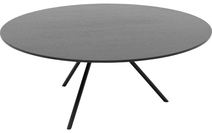 Goossens Salontafel Bo in Eiken soft touch lak zwart ral 9005