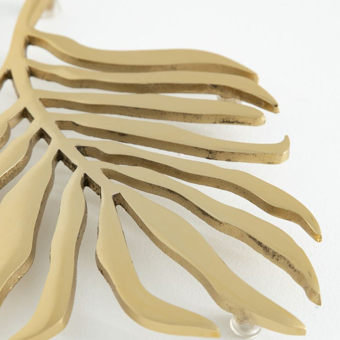 Sissy-Boy Goudkleurige onderzetter blad