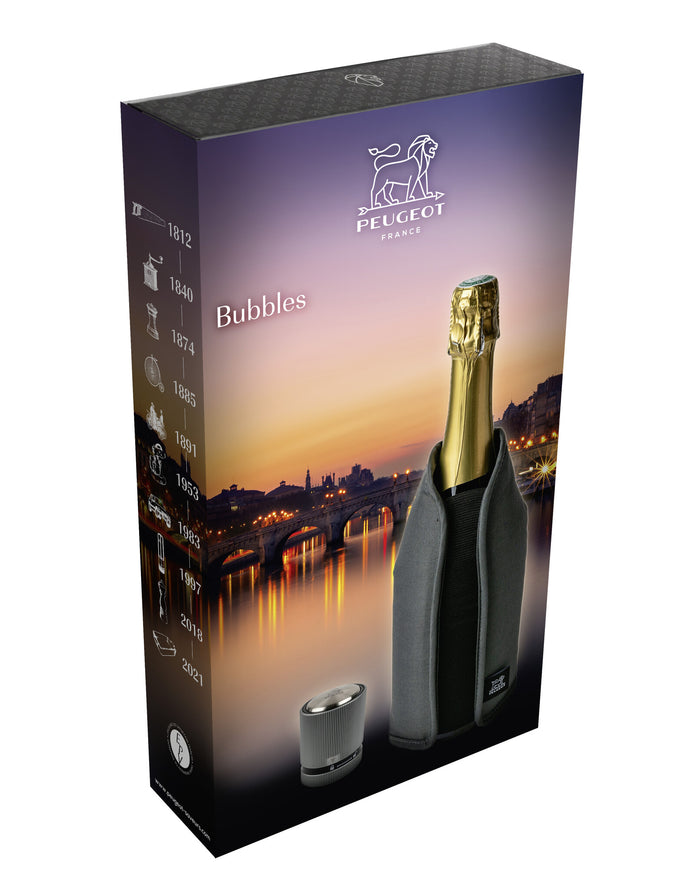 Peugeot Bubbles Geschenkset Frizz - wijnkoeler en dop