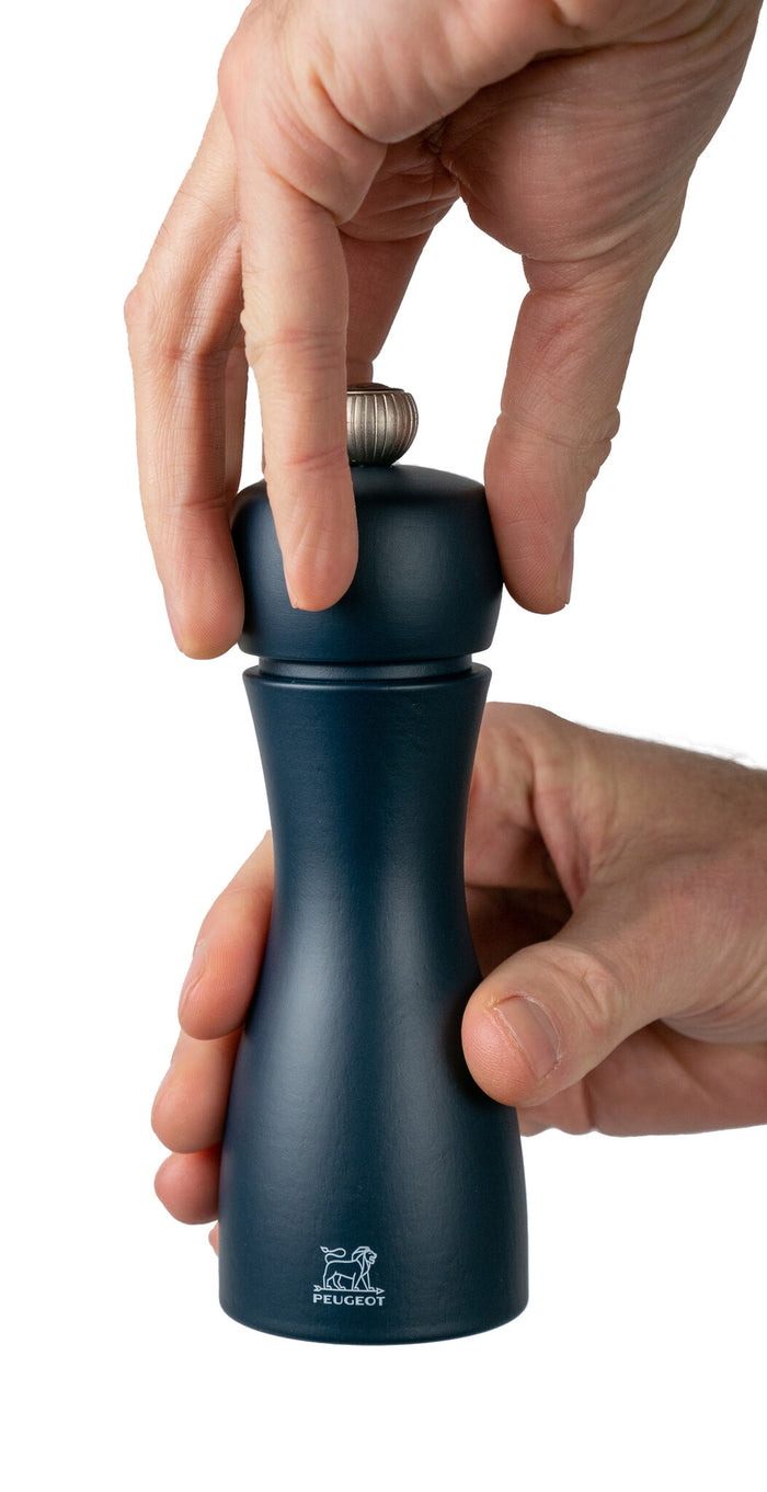 Peugeot Tahiti peper- en zoutmolen 15 cm - nacht & azuur - duo