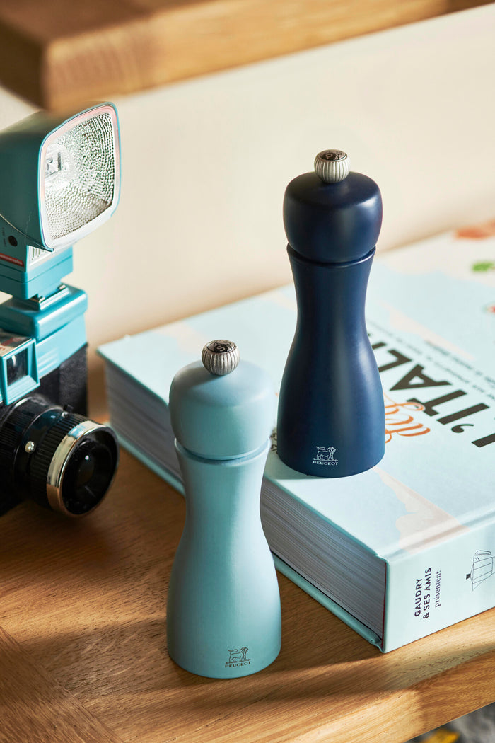 Peugeot Tahiti peper- en zoutmolen 15 cm - nacht & azuur - duo