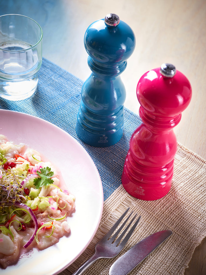 Peugeot ParisRama pepermolen 18 cm - zuurstokroze - hout - u-select