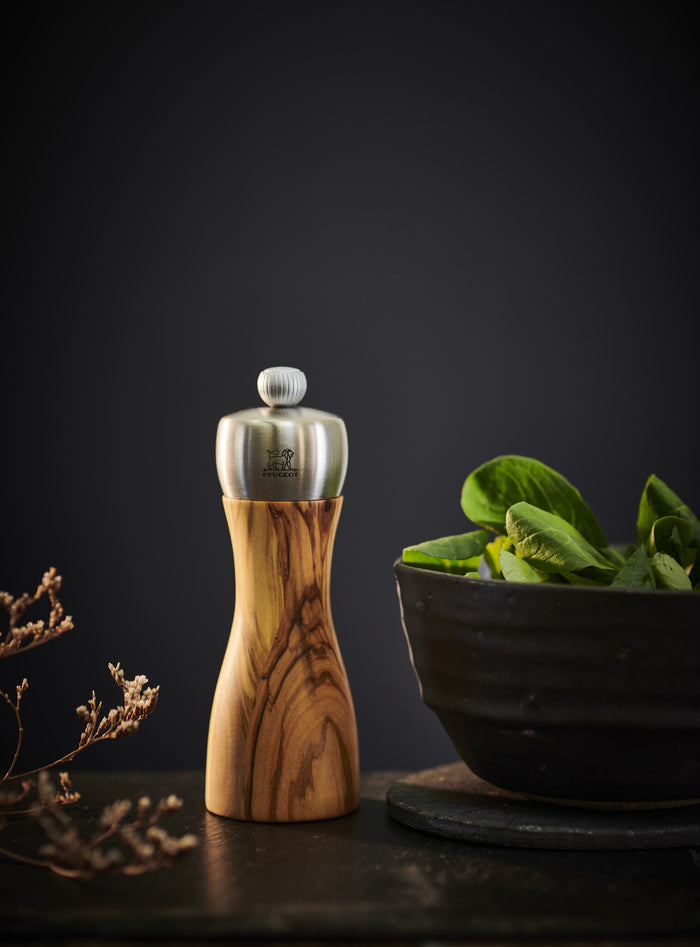 Peugeot Fidji pepermolen 15 cm - olijfhout