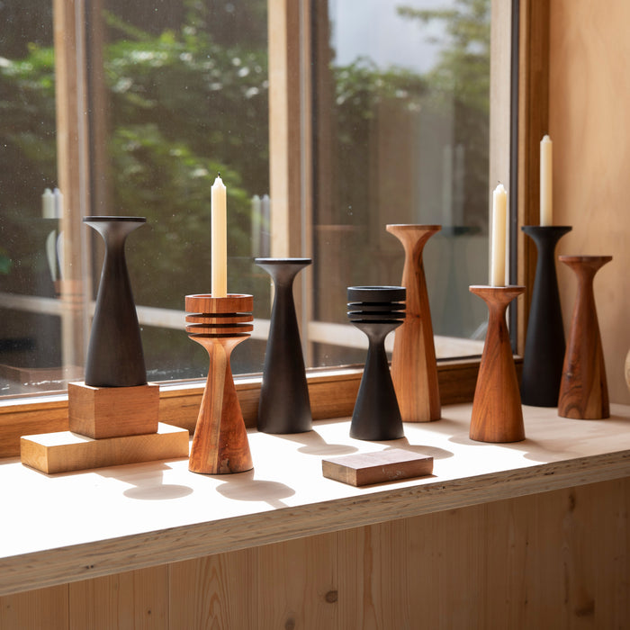 Zuiver Flames Kandelaar L - Bruin