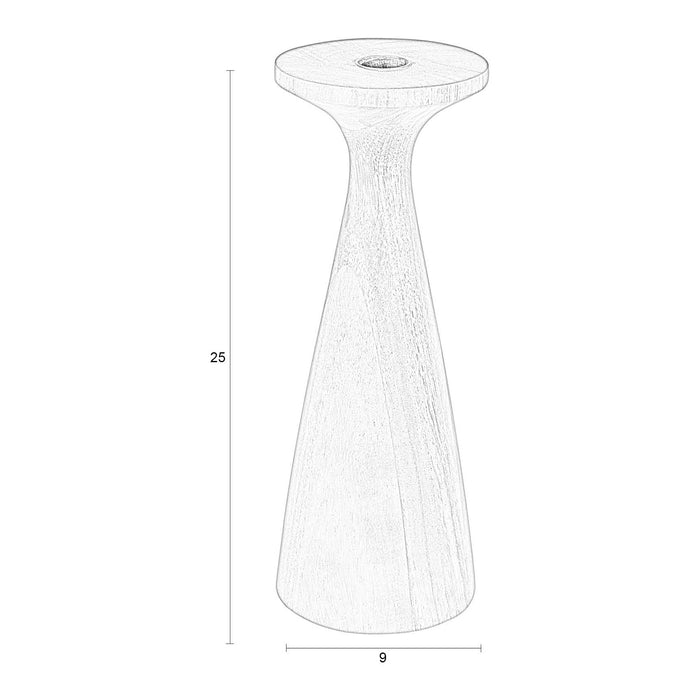 Zuiver Flames Kandelaar S - Bruin