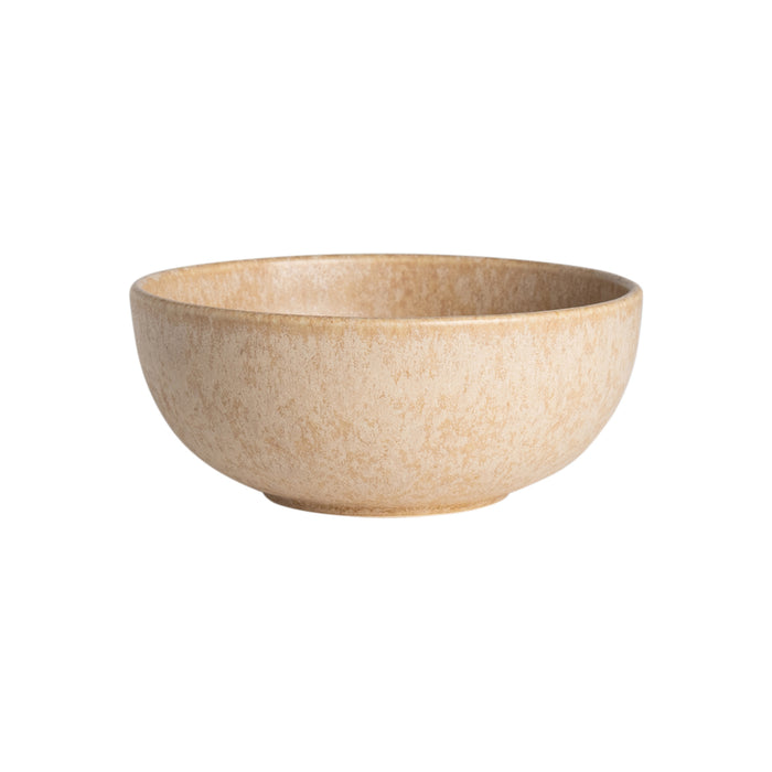 by fonQ Mixed Ceramics Kommen 4st. - Ø 15 cm - Zand