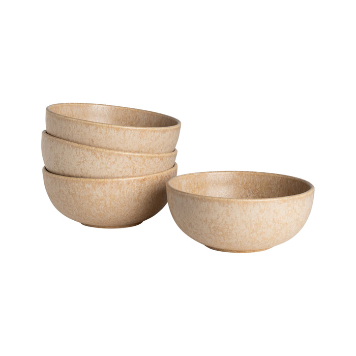 by fonQ Mixed Ceramics Kommen 4st. - Ø 15 cm - Zand