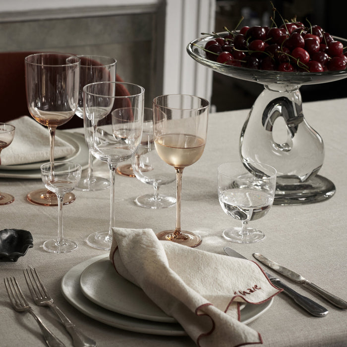 Ferm Living Damo Glazen Etagère - Ø 30 cm - Transparant