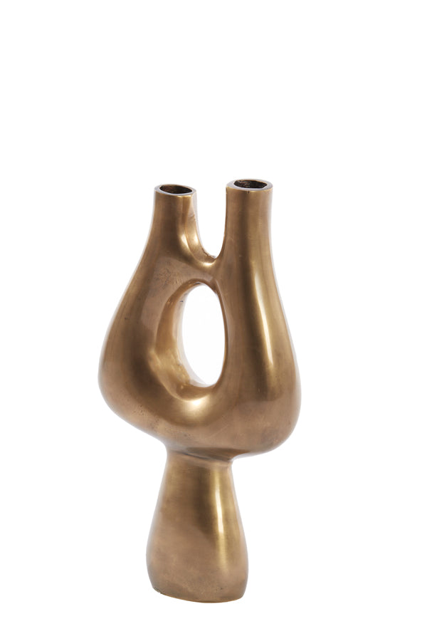 Light & Living Light&living Vaas deco 17x6x31,5 cm KOTANI antiek brons