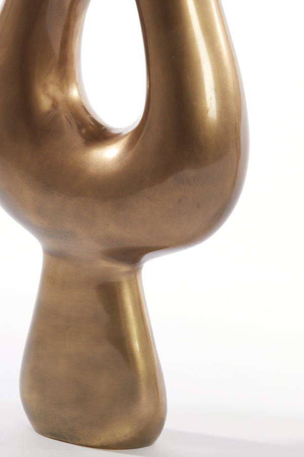 Light & Living Light&living Vaas deco 17x6x31,5 cm KOTANI antiek brons