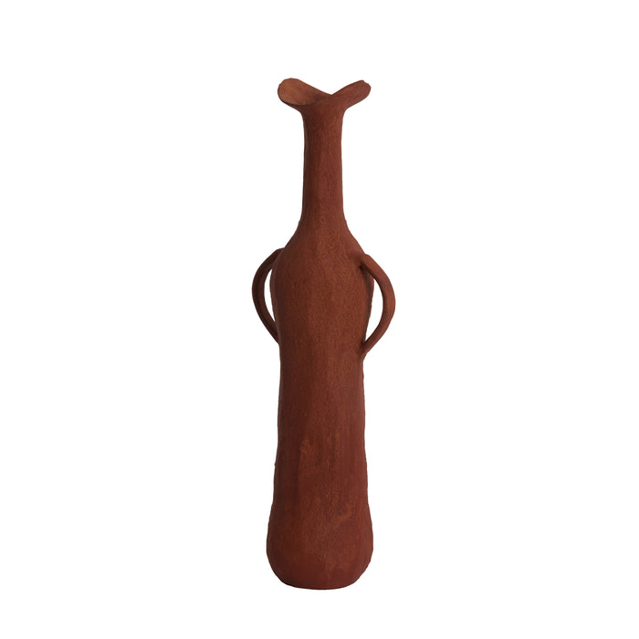 Light & Living Light&living Vaas deco 17x11x50,5 cm ANCONI steenrood