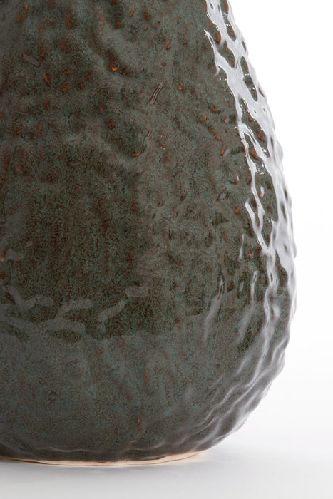 Light&living Vaas deco 22,5x22x29,5 cm AVOCADO keramiek bruin+groen