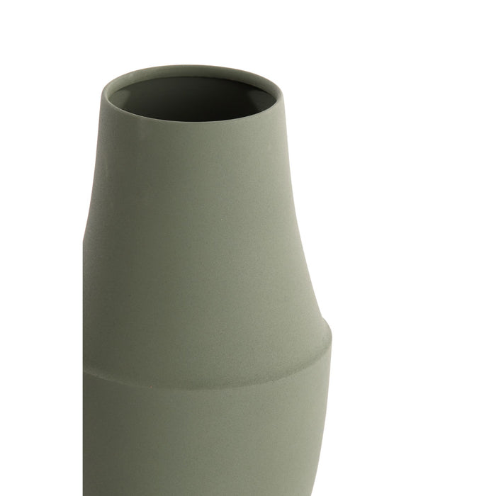 Luqaza Vaas Alen - Groen - 20x20x36.5cm