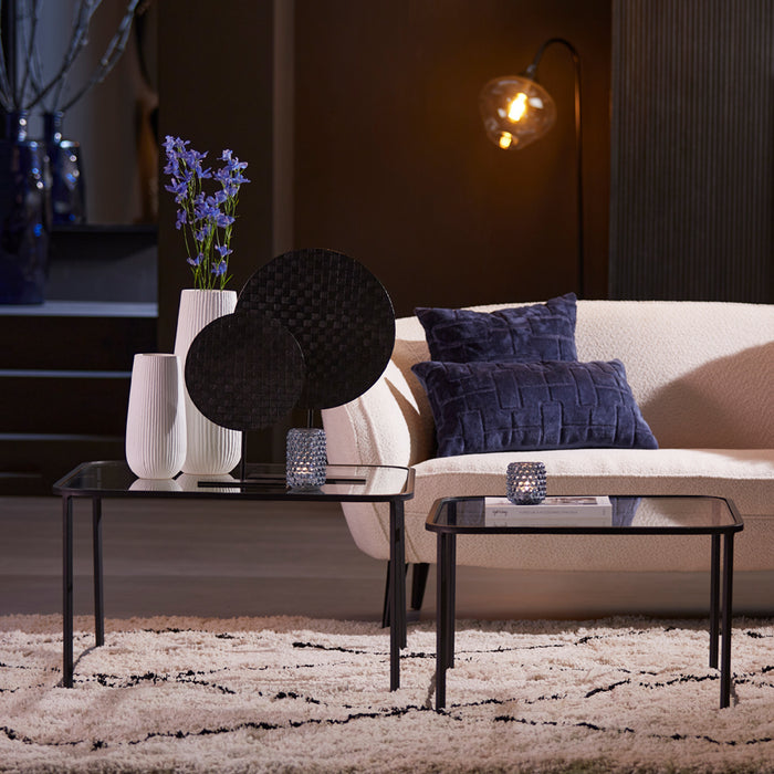 Light&living Vaas Ø17x40 cm ELISO keramiek mat wit