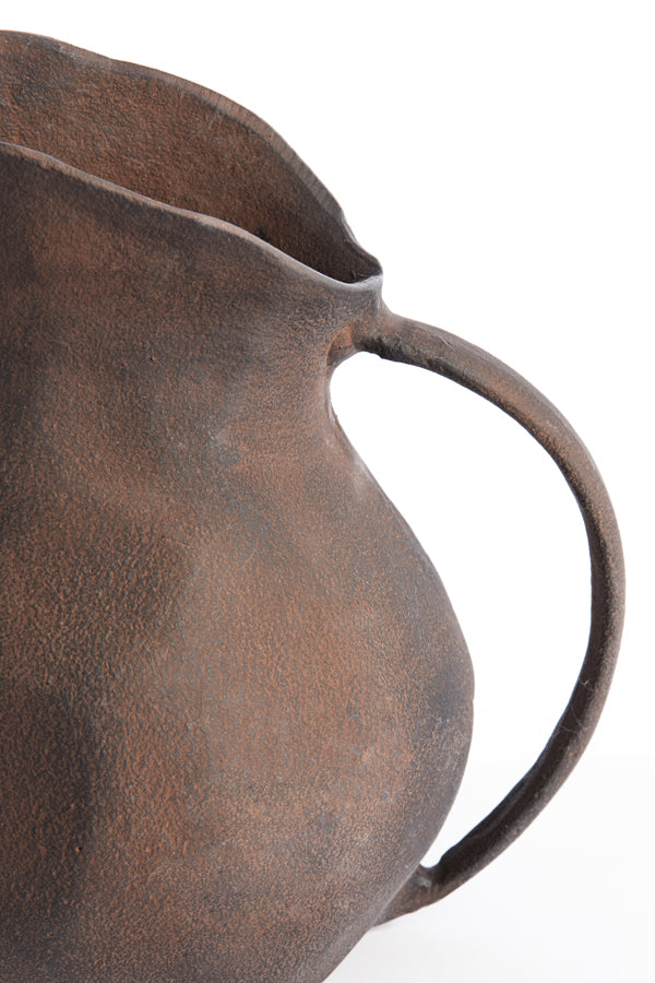 Light & Living Light&living Vaas deco 22x17x21 cm ALONZA donker bruin