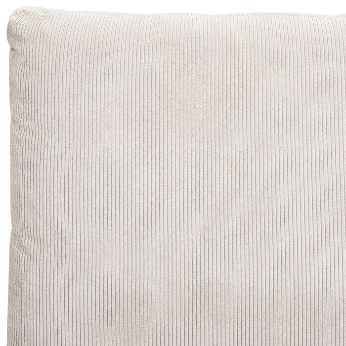 Beliani - MELLE - Tweepersoonsbed - Taupe - 180 x 200 cm - Corduroy