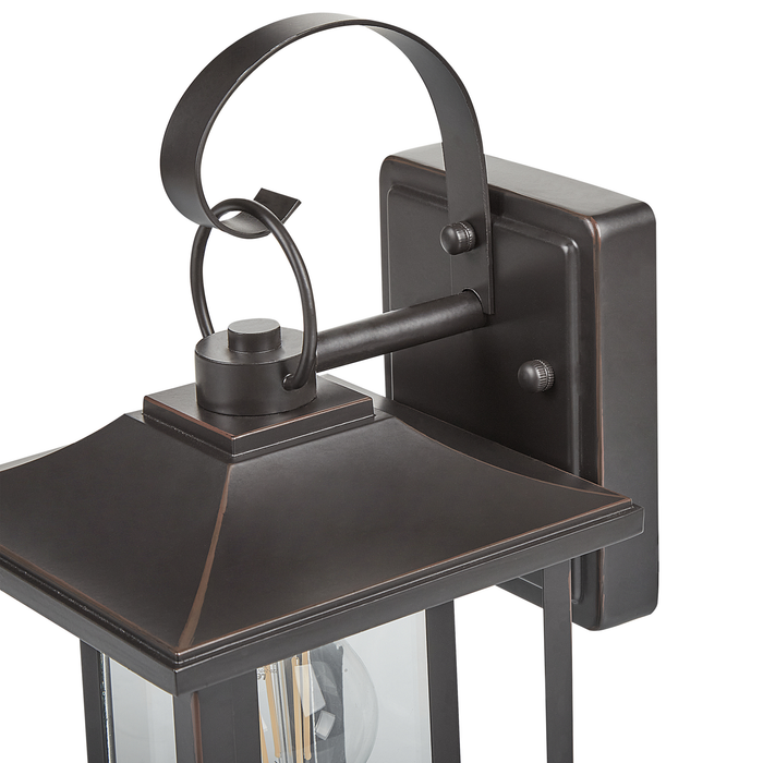 Beliani - ALMOND - Wandlamp - Zwart - Ijzer